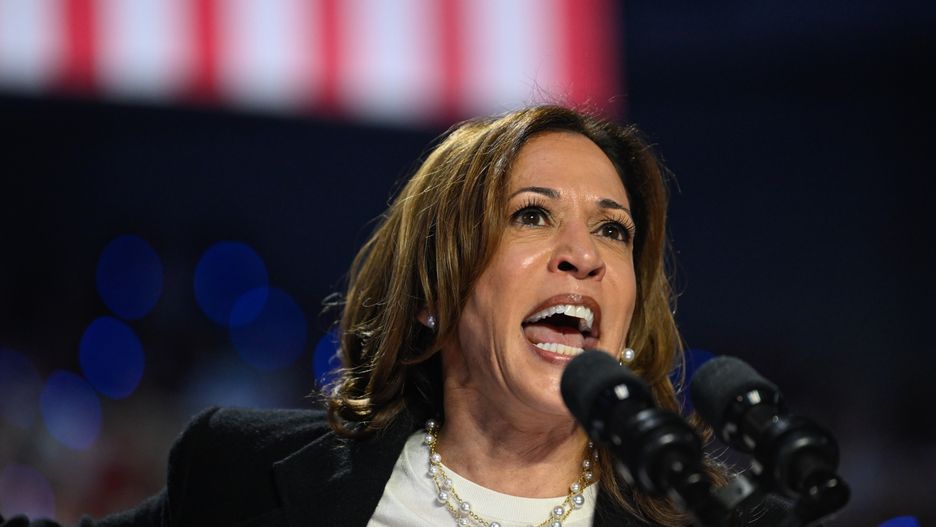 CHARLOTTE, USA - SEPTEMBER 12: Vice President and Presidential nominee Kamala Harris kicks off her New Way Forward Tour with her first rally after the debate in Charlotte, United States on September 12, 2024. (Photo by Peter Zay/Anadolu via Getty Images)