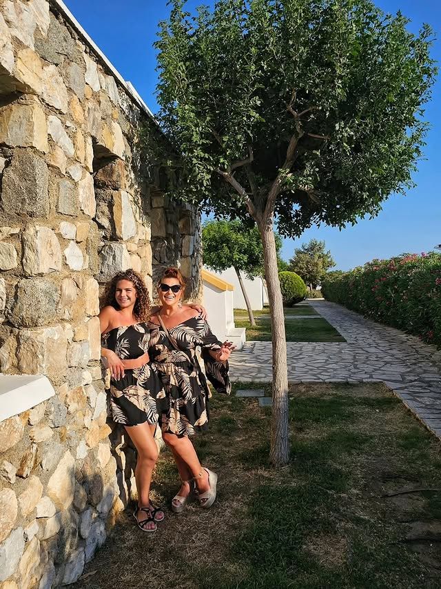 Rodzinne wakacje Katarzyny Skrzyneckiej w Grecji