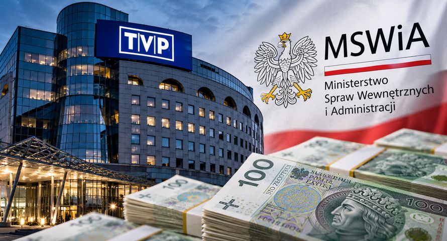 Telewizja Polska z kolejnym zleceniem od MSWiA. Tyle zarobi