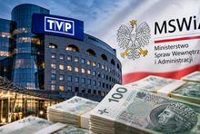 Kolejne 5 mln zł od MSWiA dla TVP