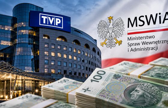 Telewizja Polska z kolejnym zleceniem od MSWiA. Za 5 mln zł
