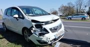 Zderzenie trzech aut. Powód? Chwila nieuwagi na drodze