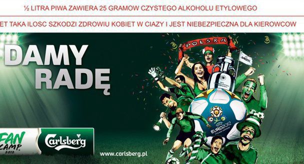 Carlsberg z polskim hasłem reklamuje się przed Euro 2012 (wideo)