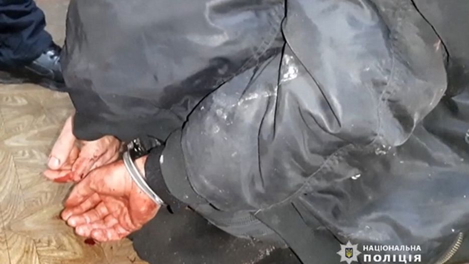 Zatrzymany mężczyzna