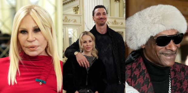 Gwiazdy meldują się na ceremonii otwarcia igrzysk: Donatella Versace, Zlatan Ibrahimovic z ukochaną, Snoop Dogg (ZDJĘCIA)