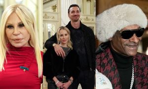 Gwiazdy meldują się na ceremonii otwarcia igrzysk: Donatella Versace, Zlatan Ibrahimovic z ukochaną, Snoop Dogg (ZDJĘCIA)