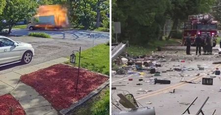 Eksplozja na przedmieściach Chicago. Wszystko się nagrało