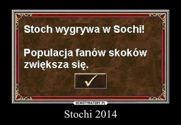 Internauci zwariowali na punkcie Kamila Stocha. Najlepsze memy z naszym mistrzem 20