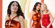 Oscary 2023. Odziana w połyskującą suknię Salma Hayek zabrała na galę 15-letnią córkę! (ZDJĘCIA)