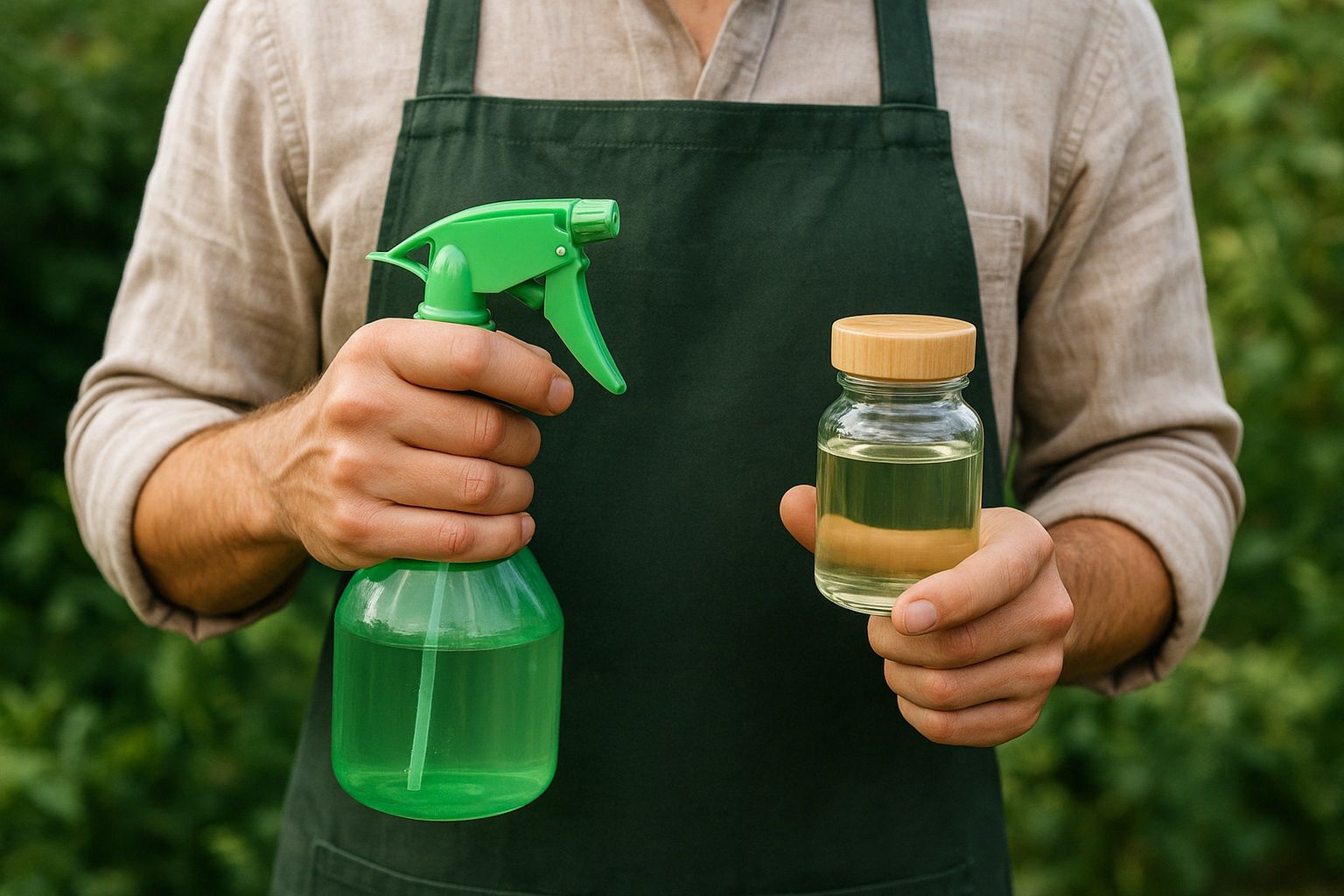 Naturalne opryski na szkodniki roślin doniczkowych – domowe preparaty z kuchennych składników – ilustracja artykułu