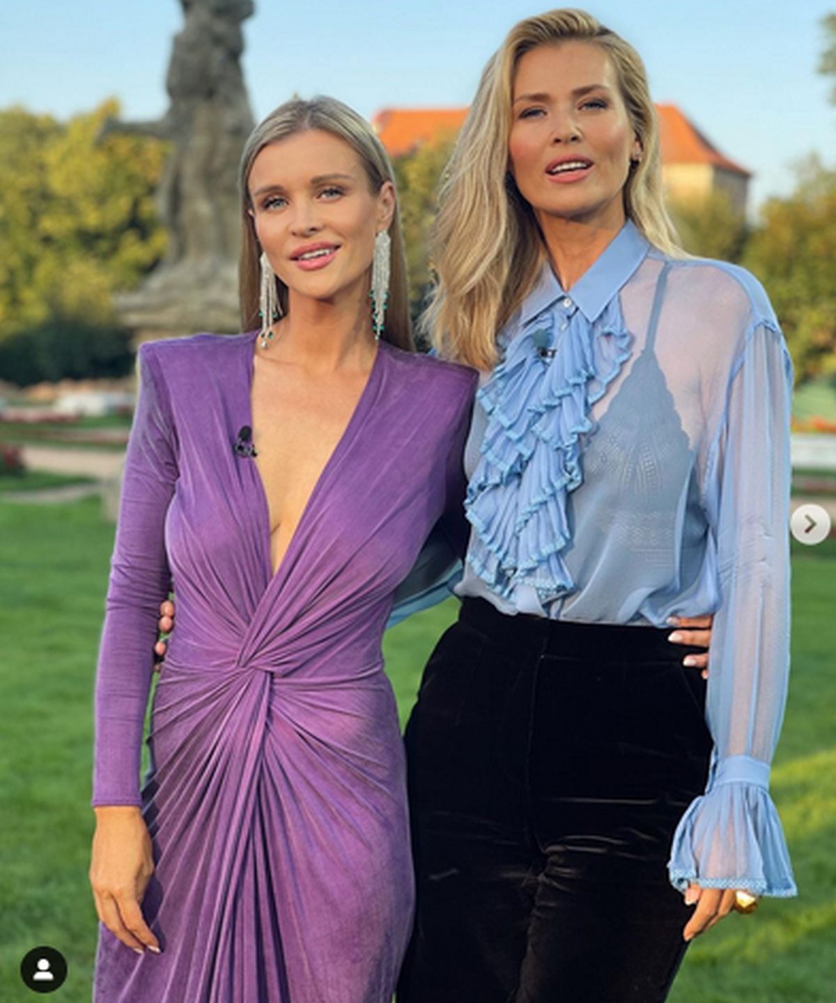 Joanna Krupa i Daniela Pestova