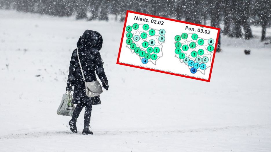 Nagłe ochłodzenie i śnieg