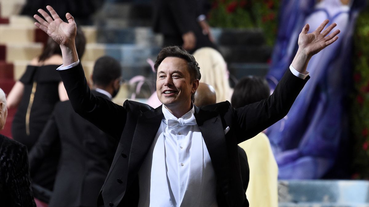 Na zdjęciu Elon Musk