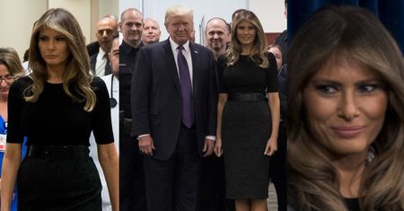 Elegancka Melania Trump w czerni towarzyszy Donaldowi w Las Vegas (ZDJĘCIA)