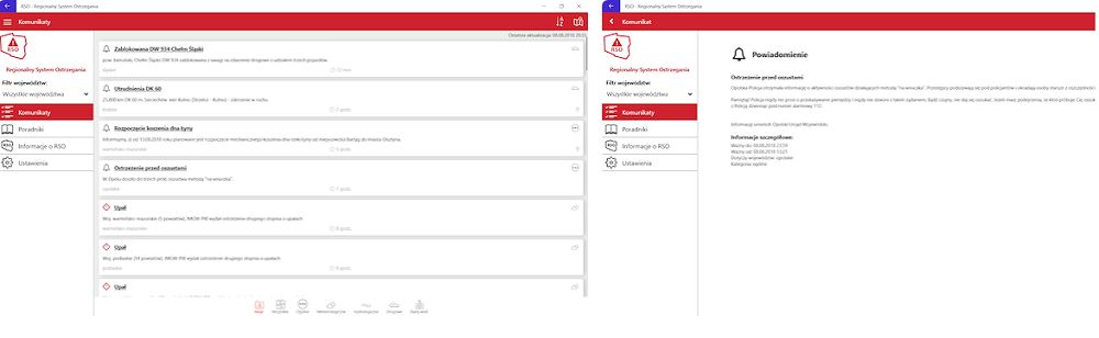 RSO - Regionalny System Ostrzegania