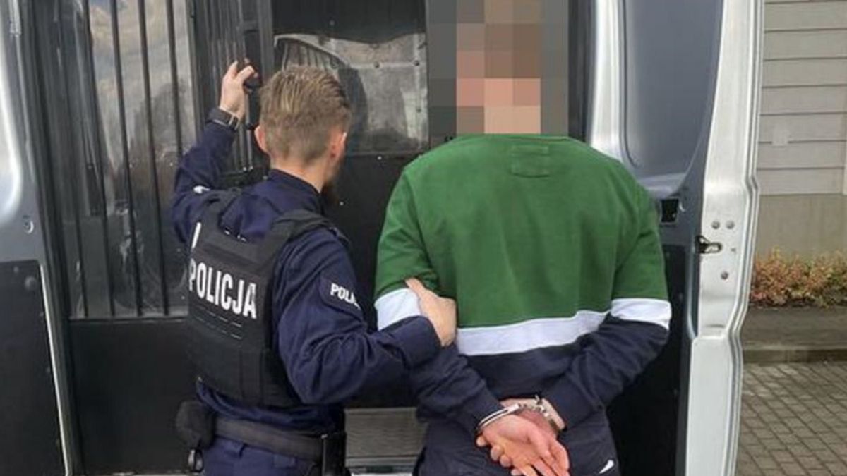Agresywny 27-latek znajduje się już w rękach funkcjonariuszy policji