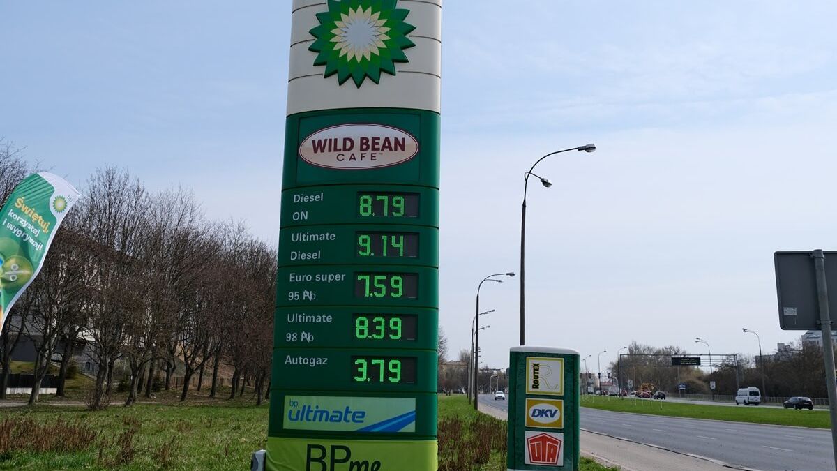Ceny paliw na stacji BP przy ul. Północnej w Lublinie - 30.03.2026