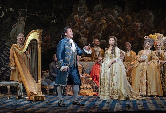 Piotr Beczała (Andrea Chénier) i Sonya Yoncheva (Maddalena) © Karen Almond / Met Opera