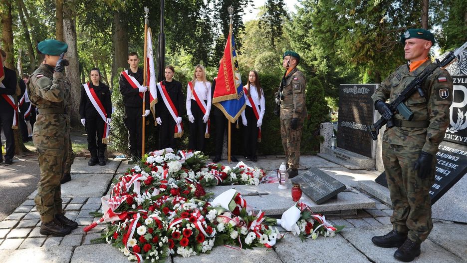 Szczecinek - uroczystości upamiętniające rocznicę wybuchu II wojny światowej