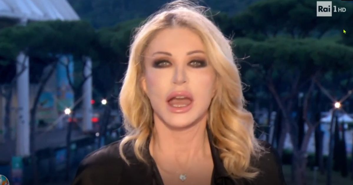Paola Ferrari pokazała za dużo