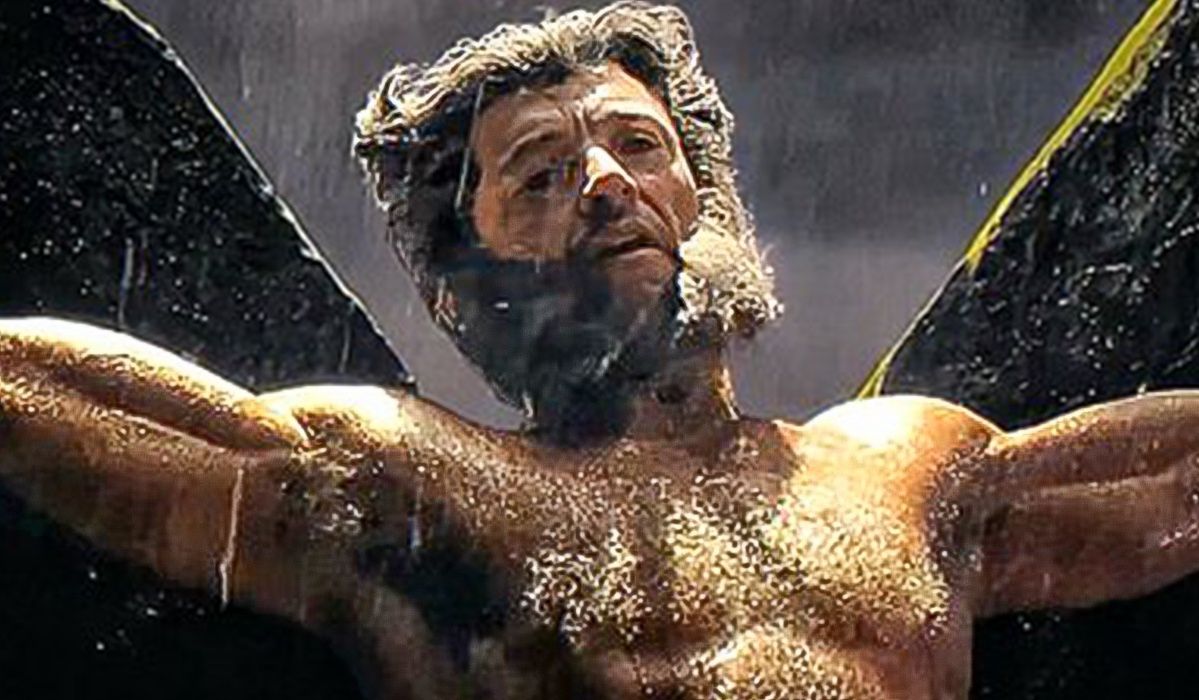 "Crucified" Hugh Jackman