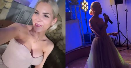 Julia von Stein PRZEKLINA na ślubie babci. Przygotowała przemówienie. "K***a, to nie ma sensu" (WIDEO)