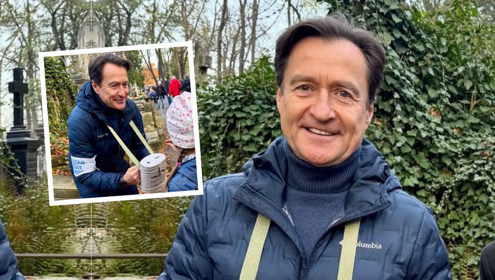 Jacek Kawalec kwestował z nową partnerką. Tak razem wyglądają