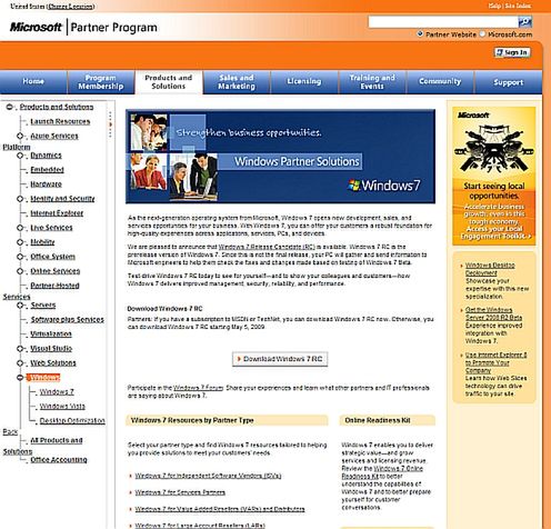 Download Windows 7 RC na stronie Microsoftu?! 2