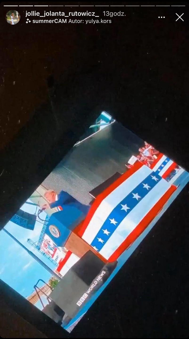 Jola Rutowicz popiera Donalda Trumpa