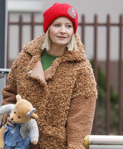 Małgorzata Kożuchowska z synem. Aktorka trzyma się swojej zasady