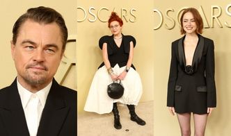 Potencjalni laureaci Oscarów integrują się na wystawnym lunchu: Emma Stone, Leonardo DiCaprio, Małgosia Turzańska... (ZDJĘCIA)