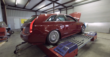 Hennessey Cadillac CTS-V i 1000 KM!