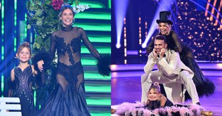 Maja Bohosiewcz z 8-letnią córką Leonią w "Tańcu z gwiazdami". Celebrytka PO RAZ PIERWSZY pokazała publicznie pociechę