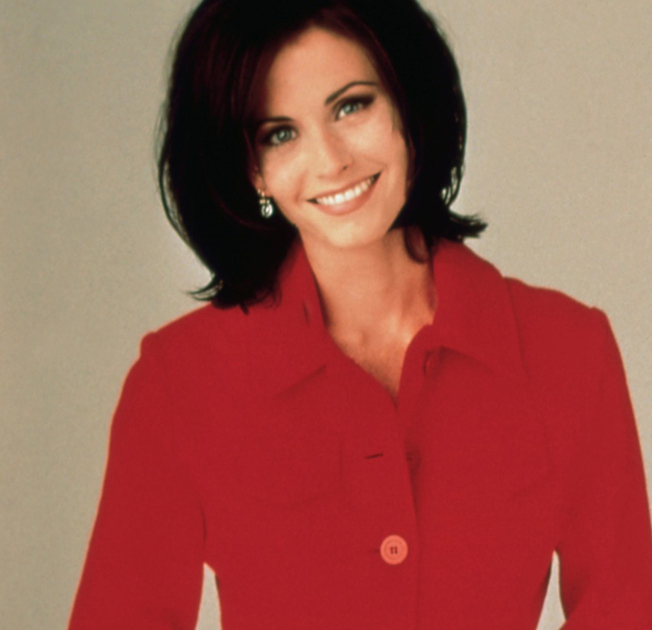 Przyjaciele Friends serial komediowy, USA 1994 scena z: Courteney Cox fot. AKPA