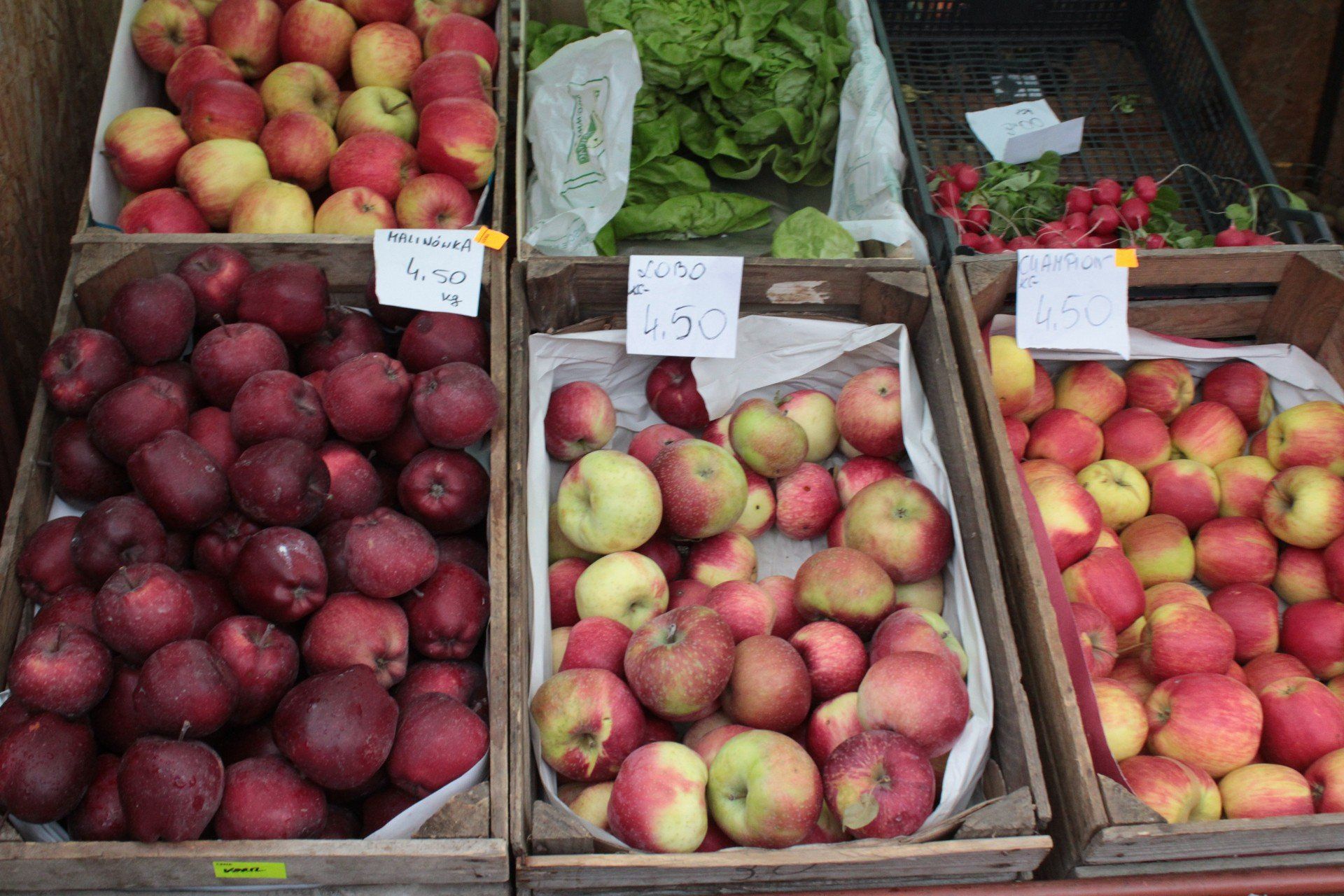 Wtorek na targowisku w Koszalinie