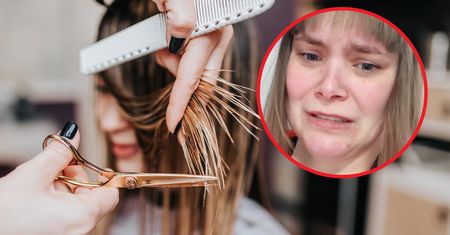 Poszła do fryzjera. Z salonu wyszła bez brwi
