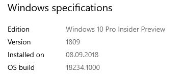Microsoft wciąż skupia się wyłącznie na detalach, czyli Windows 10 w kompilacjach 18234 oraz 18237