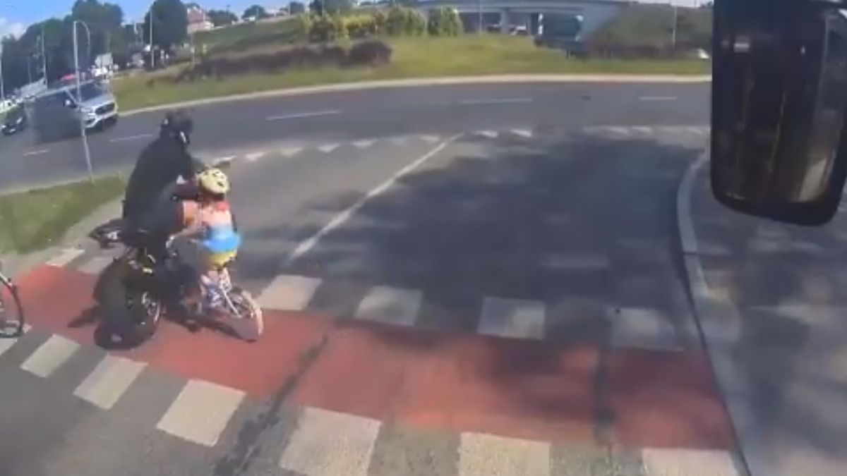 Olsztyn. Motocyklista potrącił dziecko