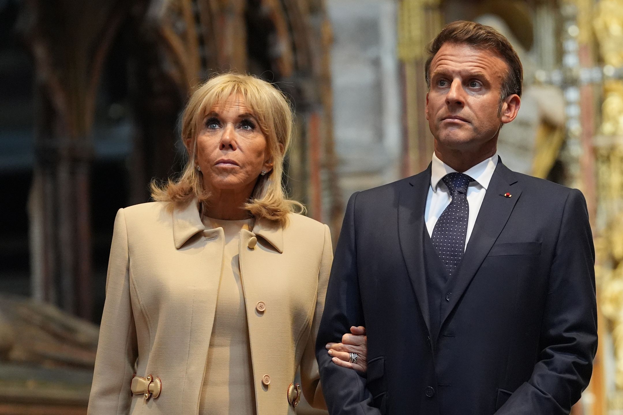 Brigitte i Emmanuel Macronowie