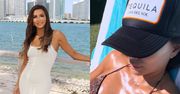 50-letnia Eva Longoria zachwyca złotą opalenizną, pokazując swoją słoneczną kąpiel w panterkowym bikini