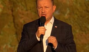 Mariusz Błaszczak wystąpił na koncercie "Razem dla bezpiecznych granic". Pochwalił się w imieniu rządu