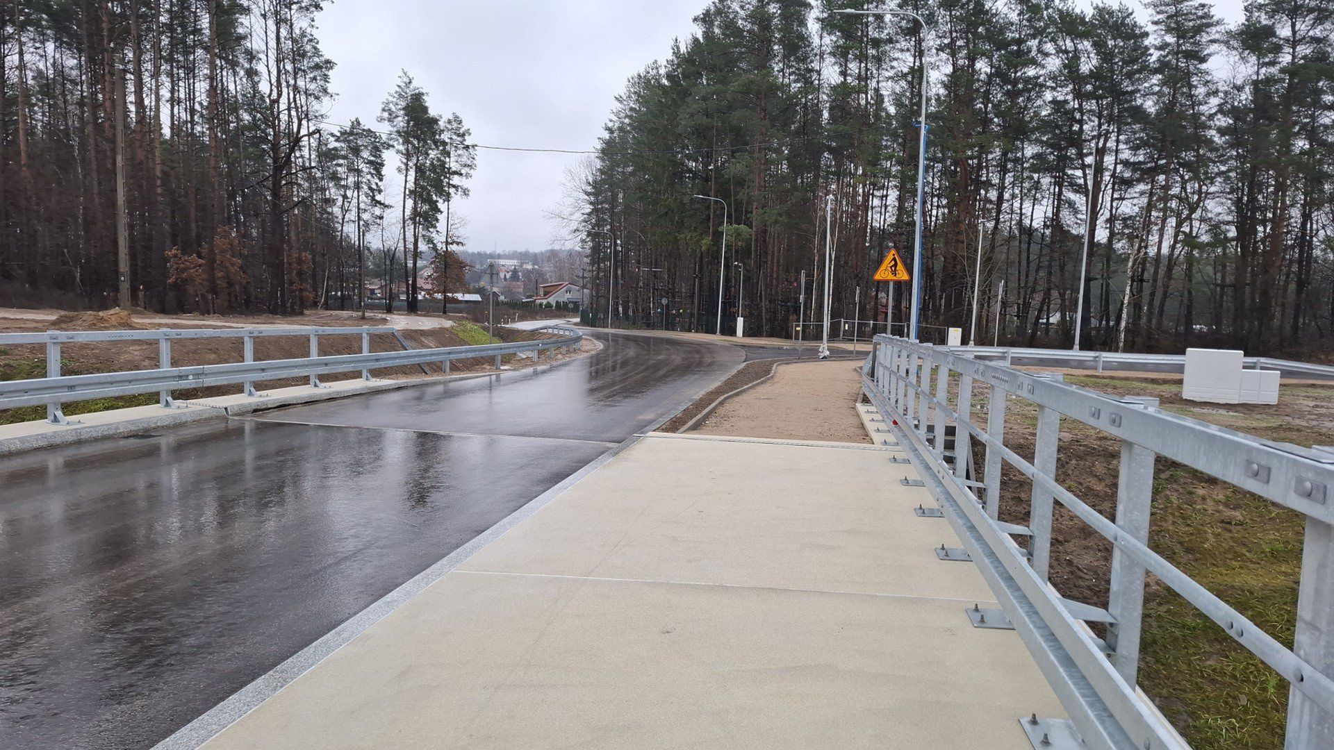 Wiadukt na trasie Łyski-Choroszcz