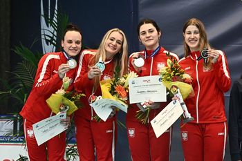 Mistrzostwa Europy w szermierce: srebrny medal polskich szablistek w Genui