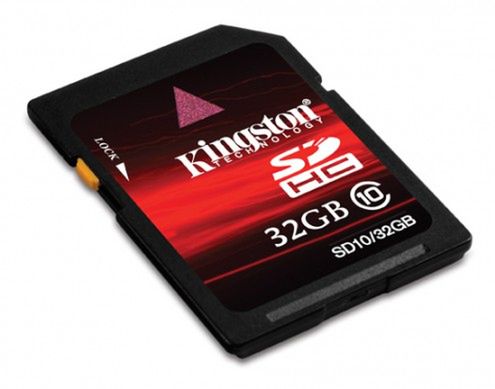 Kingston SDHC - nowe karty pamięci klasy 10