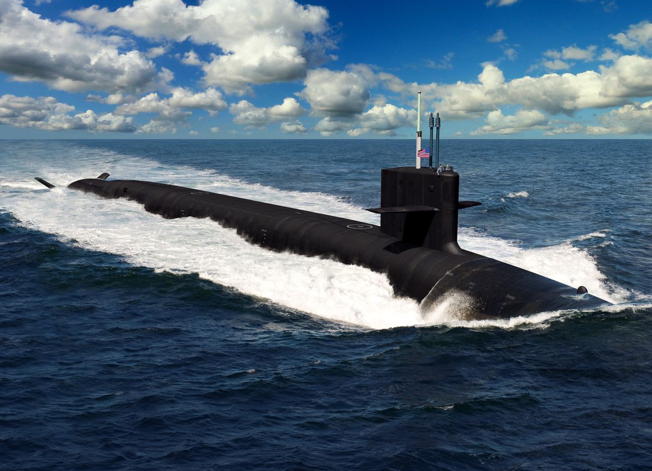Imaginează-ți un submarin clasa Columbia