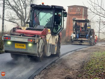 Chlebno: Nowa nawierzchnia. Trwa modernizacja drogi 1207P