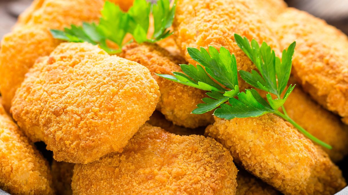 Chrupiący móżdżek w panierce