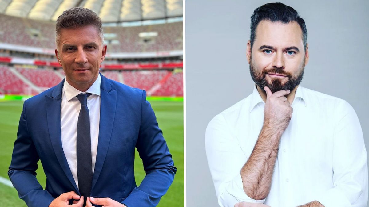 Na zdjęciu od lewej: Mateusz Borek i Krzysztof Stanowski.