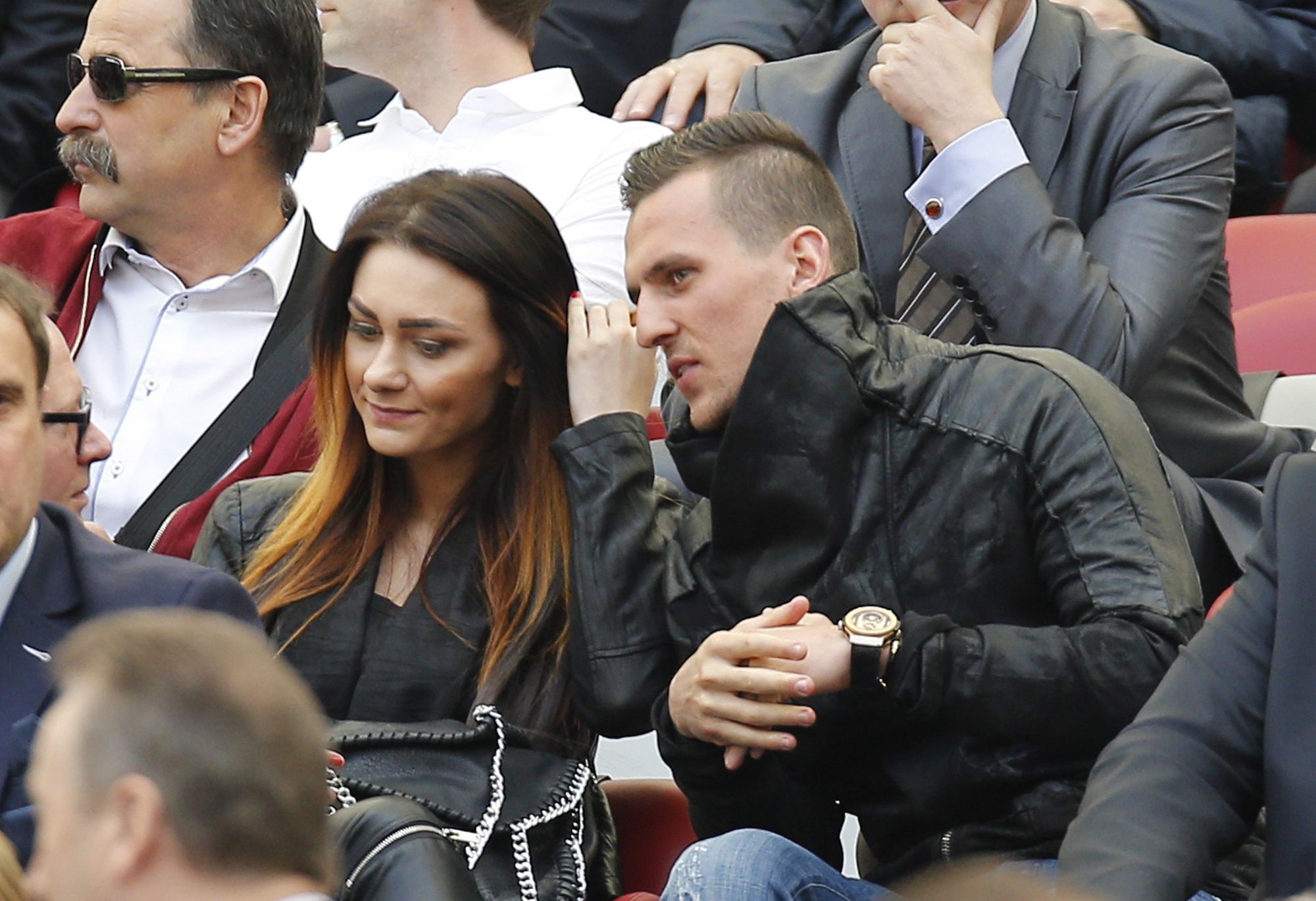 Jessica Ziółek i Arkadiusz Milik