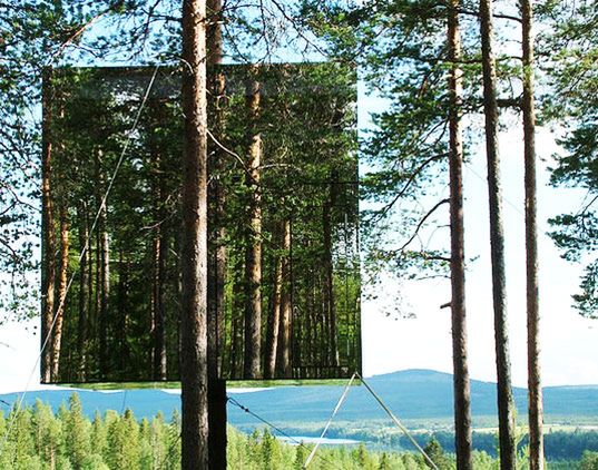 Mirrorcube – lustrzany hotelik 2